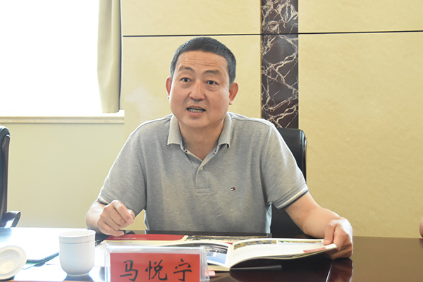 陇东学院副校长马悦宁一行来校考察交流
