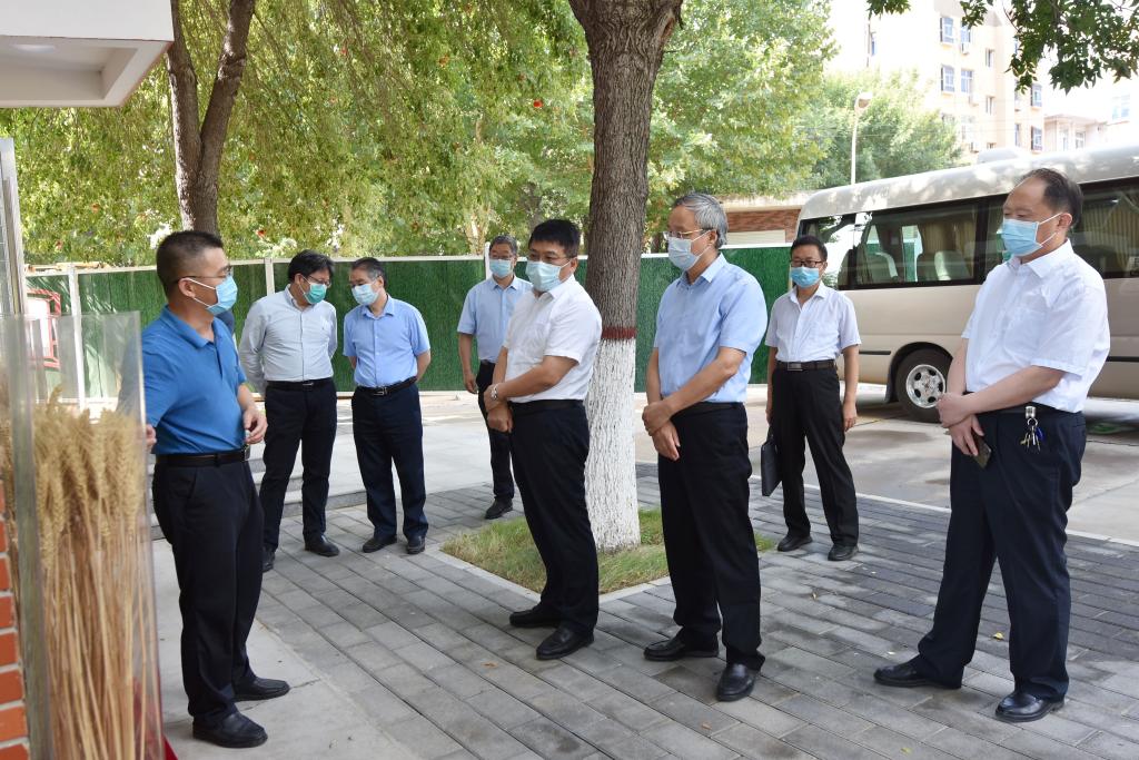 省科协党组书记王新会一行到我校调研指导工作