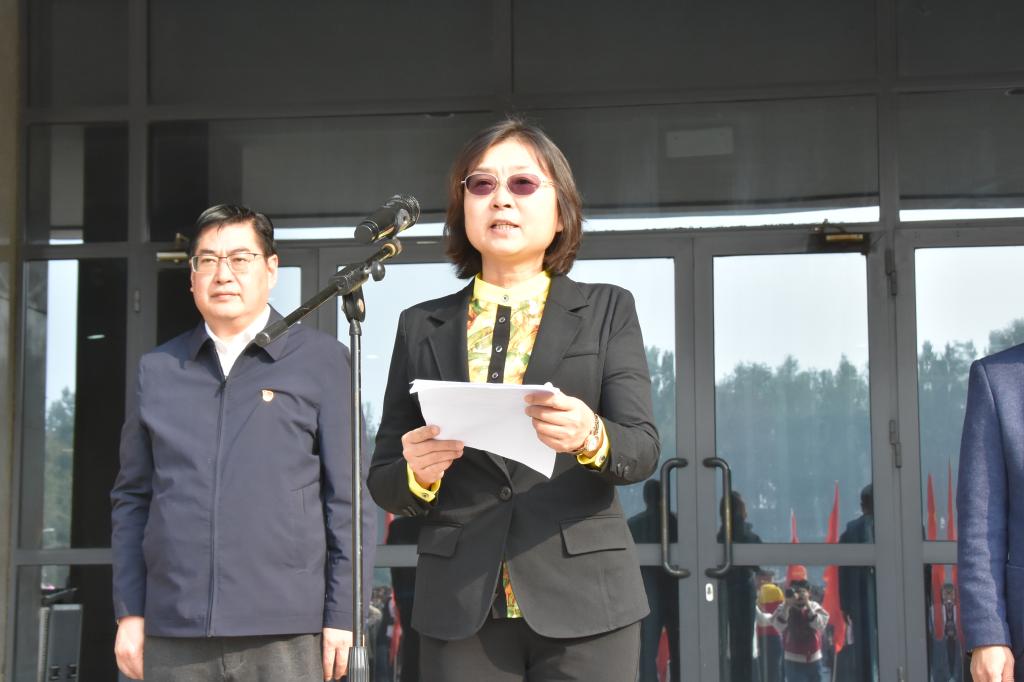 副校长王霞讲话