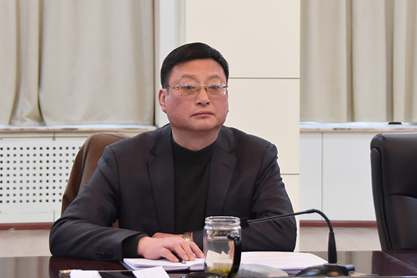 副校长何松林讲话