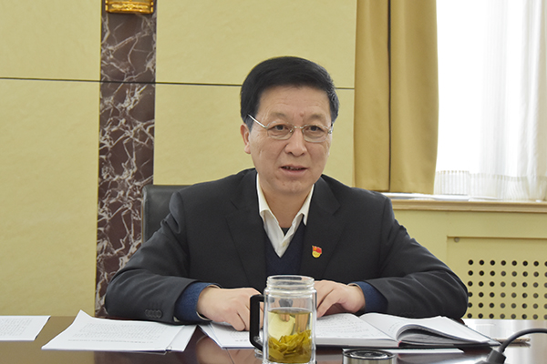 校党委书记周志远讲话