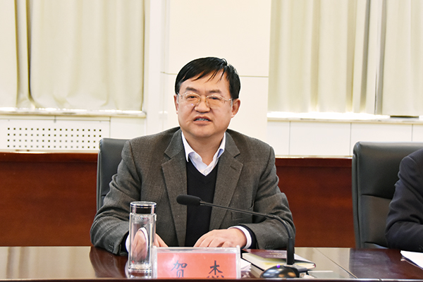 校纪委书记贺杰讲话